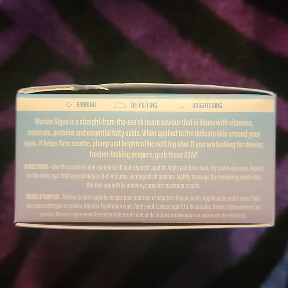 Generation skin hydrating marine algae eye patches - Picture 2 of 3